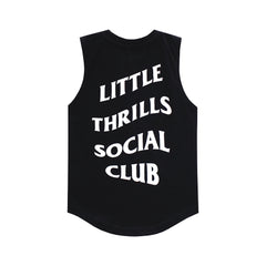 SOCIAL CLUB MUSCLE TEE SMALL PRINT